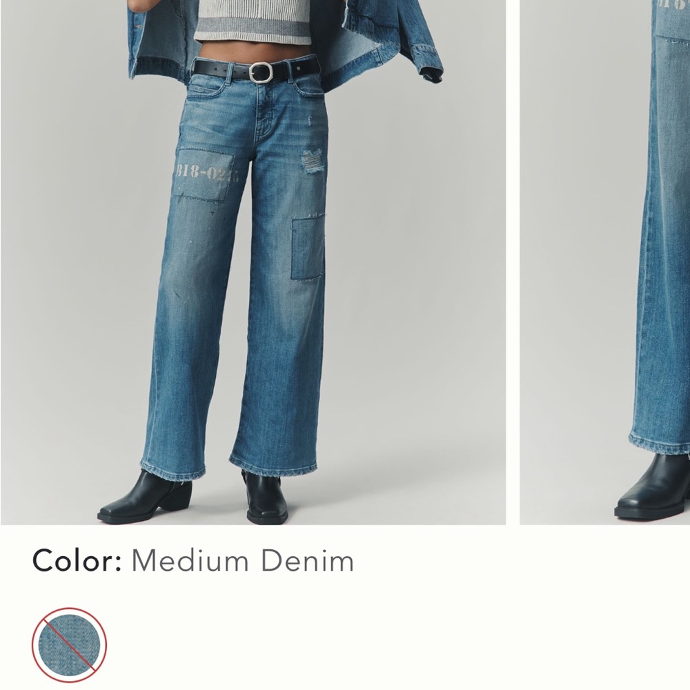 Pilcro Dark Denim Jeans